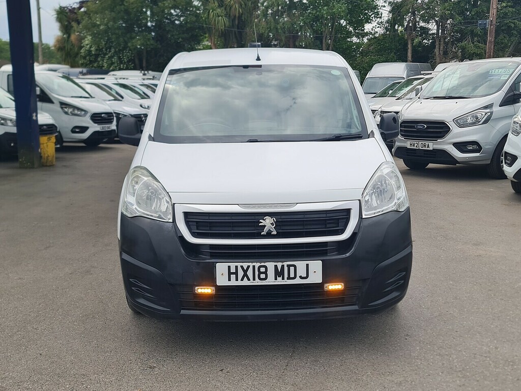 Peugeot Partner 1.6 Bluehdi 756 S Panel Van 6Dr L2 White #2