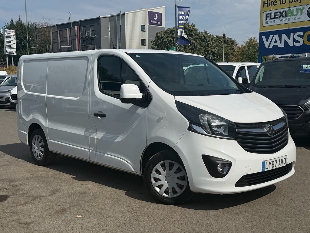 Vauxhall Vivaro 1.6 Cdti 2700 Sportive Panel Van White