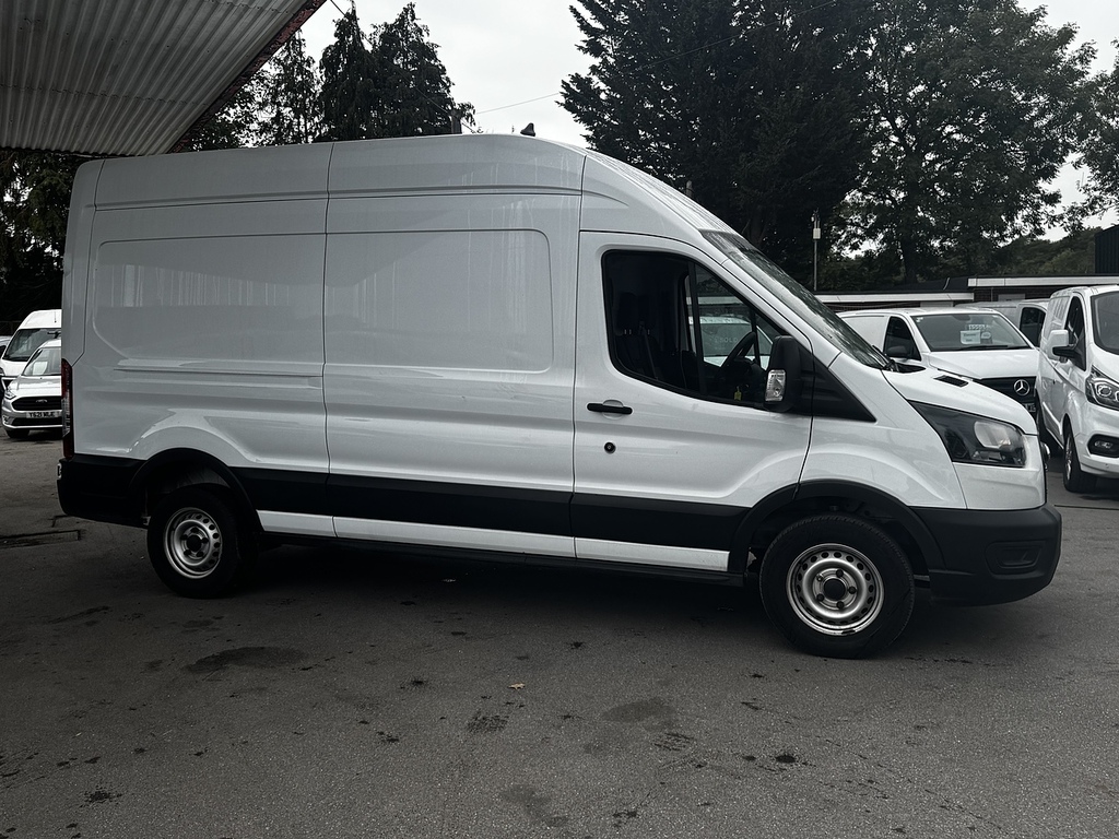 Ford Transit Custom 350 Ecoblue Leader Panel Van 2.0 WN24GKP White #4