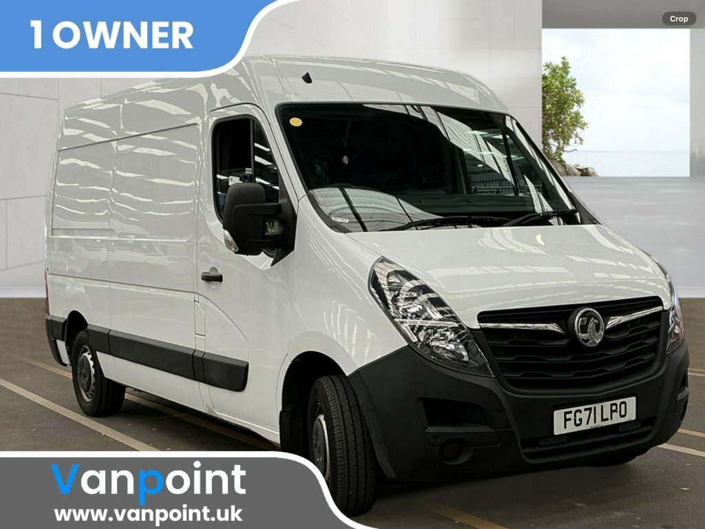 Vauxhall Movano 2.3L Edition White