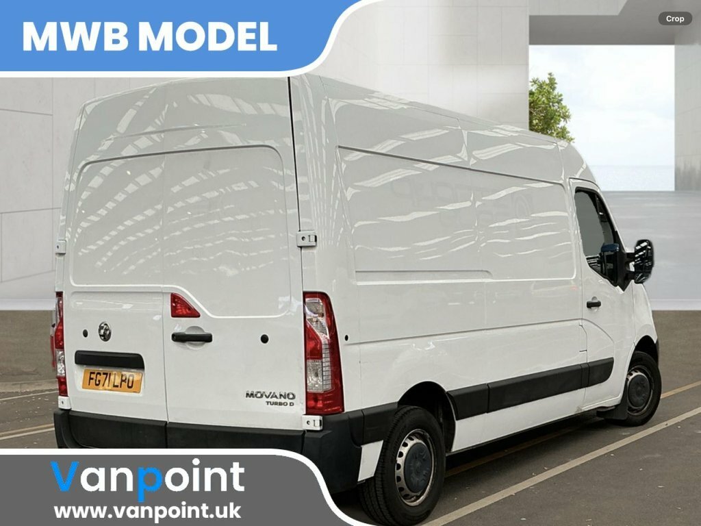 Vauxhall Movano 2.3L Edition FG71LPO White #2