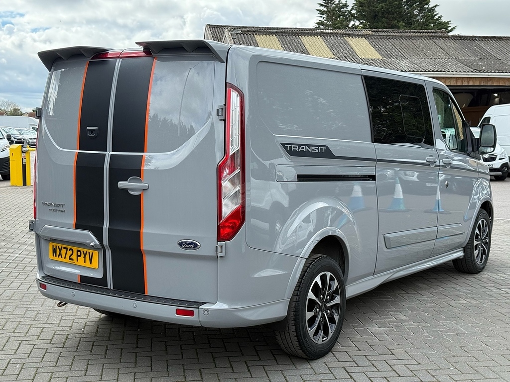 Ford Transit Custom Mpv WX72PYV Grey #2