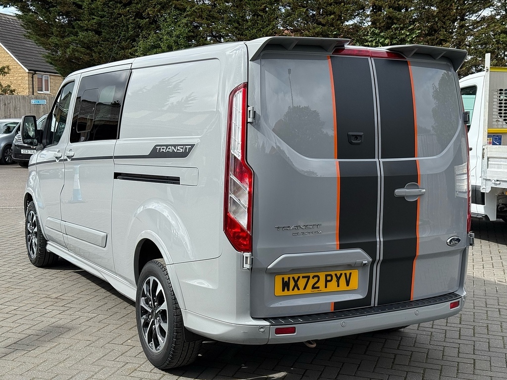 Ford Transit Custom Mpv WX72PYV Grey #4