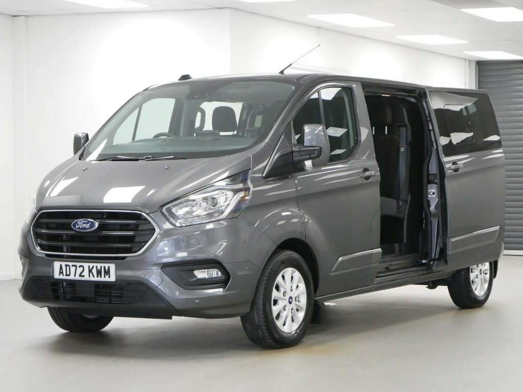 Ford Transit Custom 2L 2.0 300 Ecoblue Limited Crew Van Double Cab AD72KWM Grey