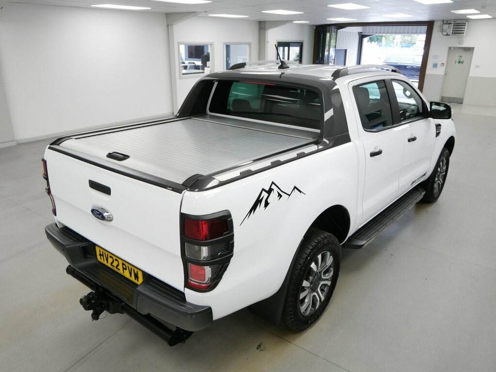 Ford Ranger 2L 2.0 Ecoblue Wildtrak Pickup Double Cab Dies HV22PVW White #2