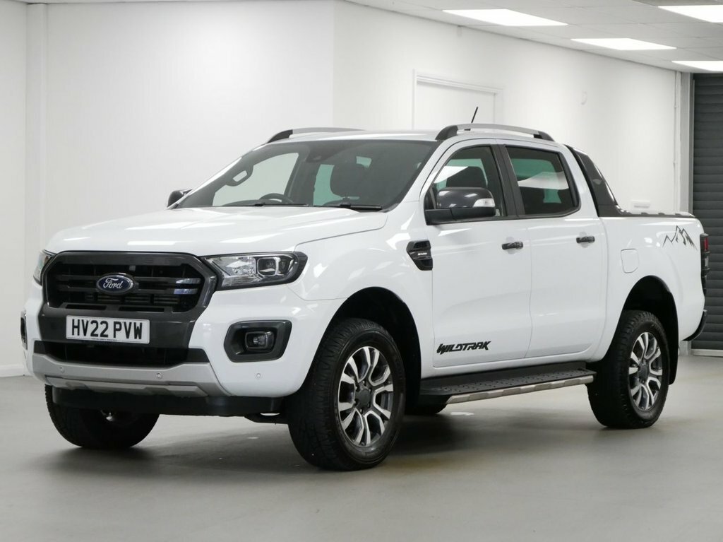 Ford Ranger 2L 2.0 Ecoblue Wildtrak Pickup Double Cab Dies White