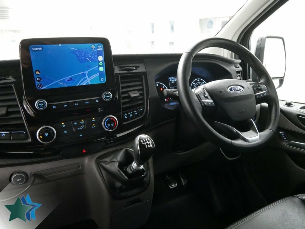 Ford Transit Custom 2L 2.0 300 Ecoblue Trail Panel Van Manu NV21OFB Black #2