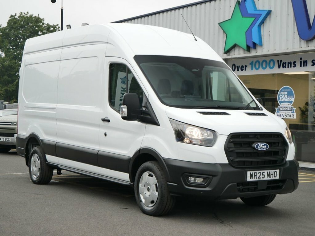 Ford Transit Custom 2L 2.0 350 Ecoblue Trend Panel Van Manu WR25MHO White #4