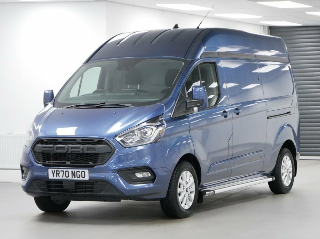 Ford Transit Custom Transit 350 Leader Ecoblue White #1