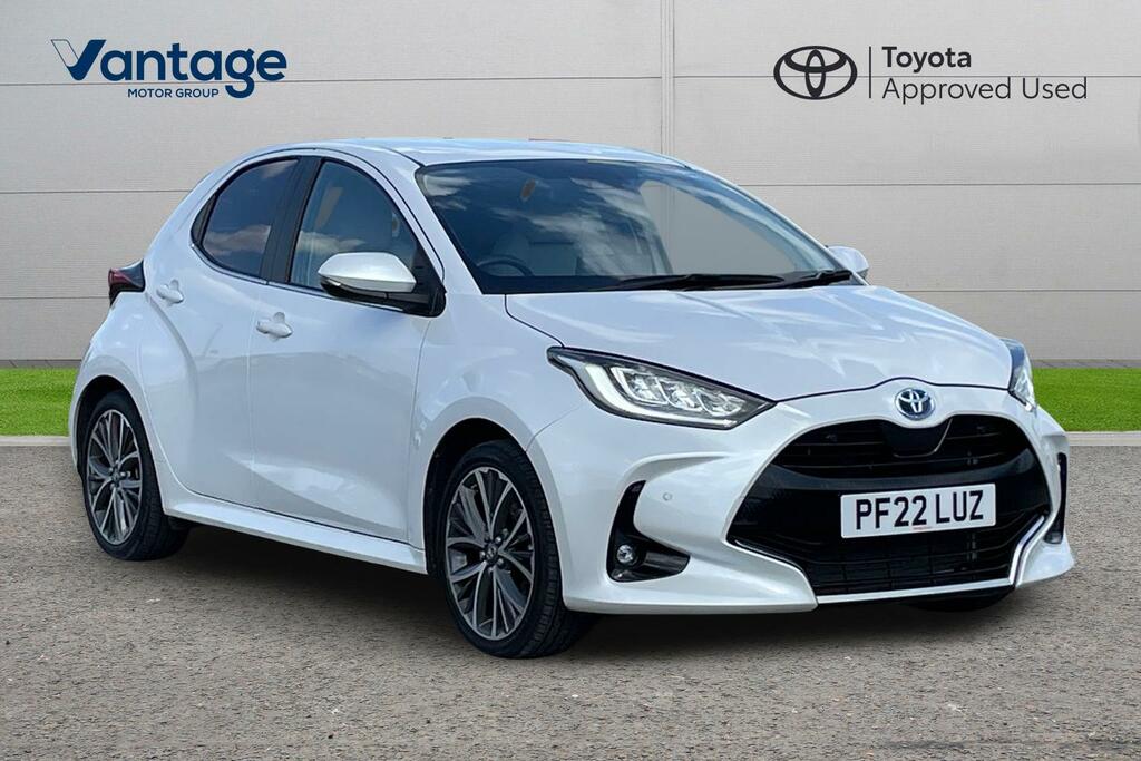 Toyota Yaris 1.5 Vvt-h Excel E-cvt Euro 6 Ss White
