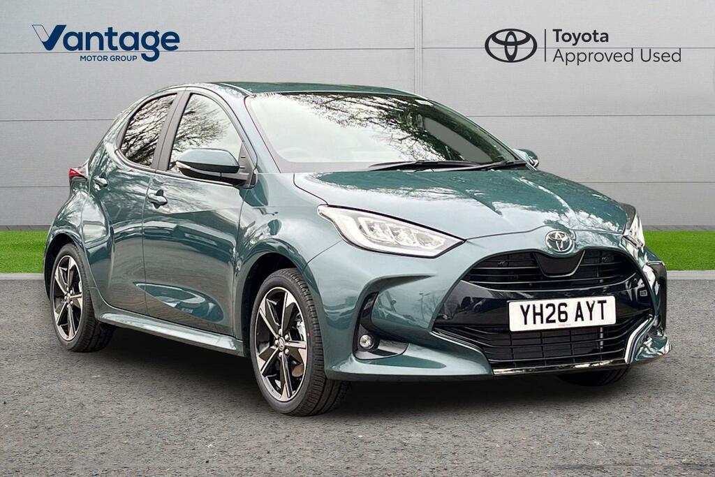 Toyota Yaris 1.5 Vvt-h Excel Hatchback Hybrid E-cvt Green