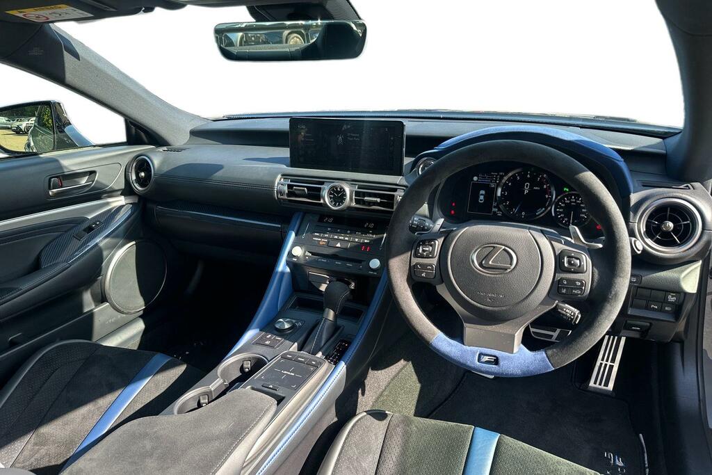 Lexus RC Rc F White #7