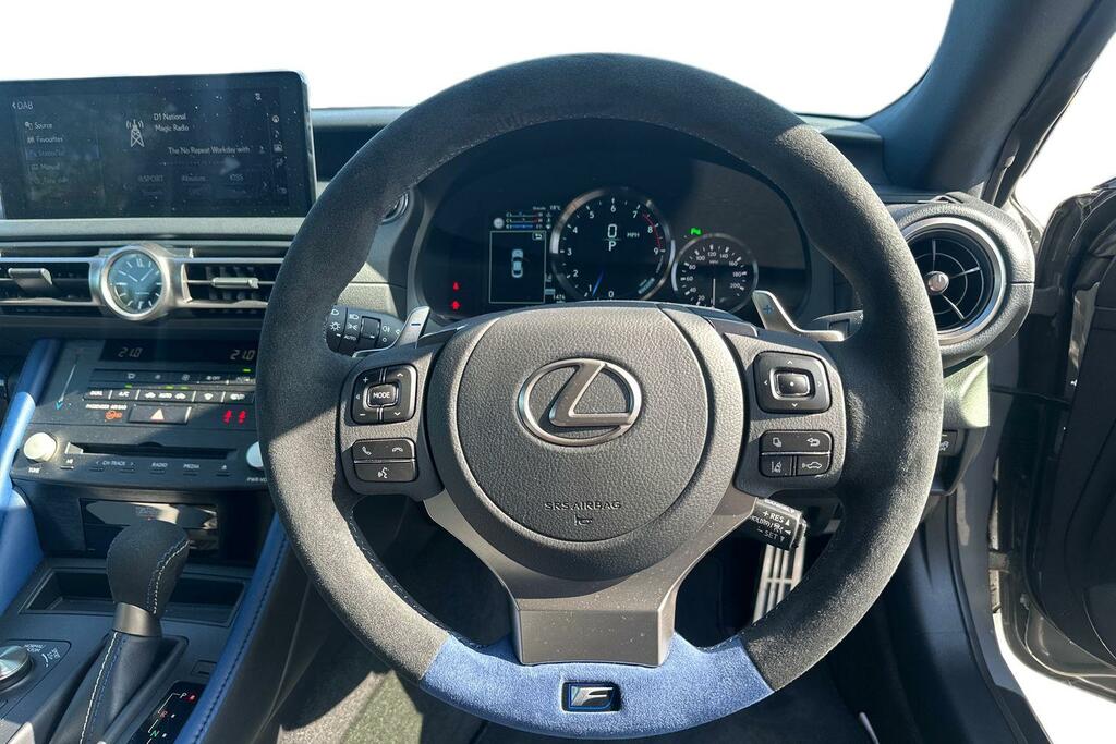 Lexus RC Rc F White #8