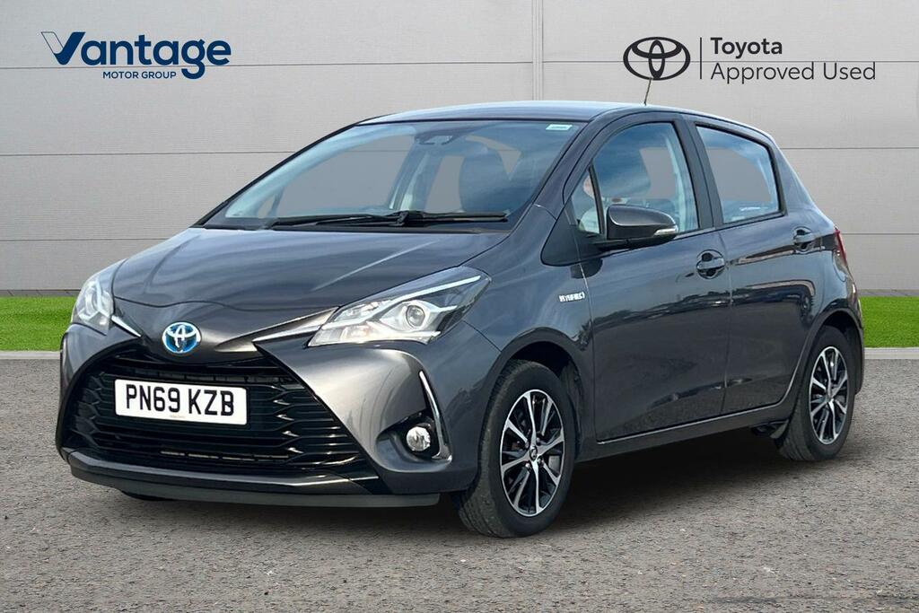 Toyota Yaris 1.5 Vvt-h Icon Tech E-cvt Euro 6 Ss PN69KZB Grey #3