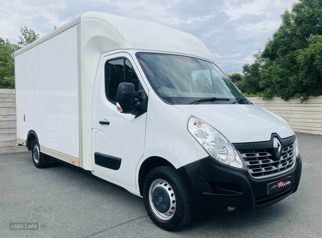 Renault Master Ll35dci 125 Business Low Roof Luton Loloader White