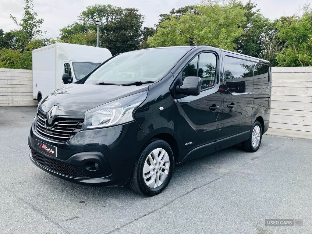 Renault Trafic Sl27 Dci 120 Sport Nav Van Black #3