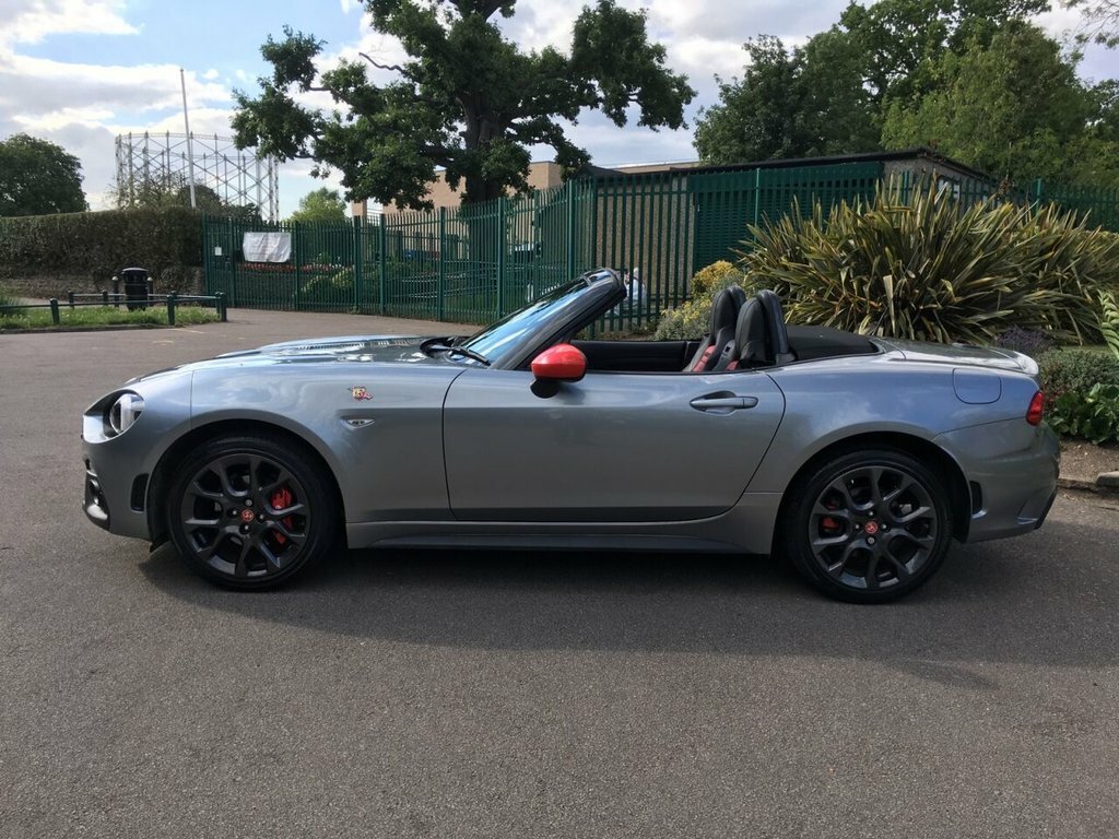 Abarth 124 Spider Convertible LIL2336 Grey #4