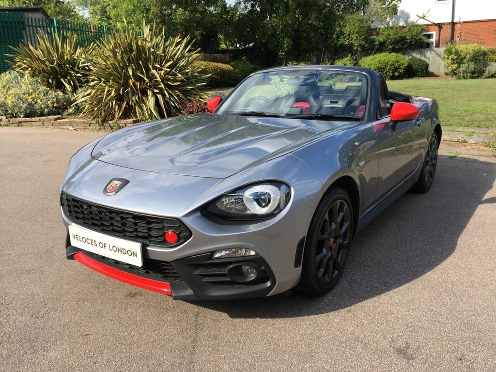 Abarth 124 Spider Convertible LIL2336 Grey #3