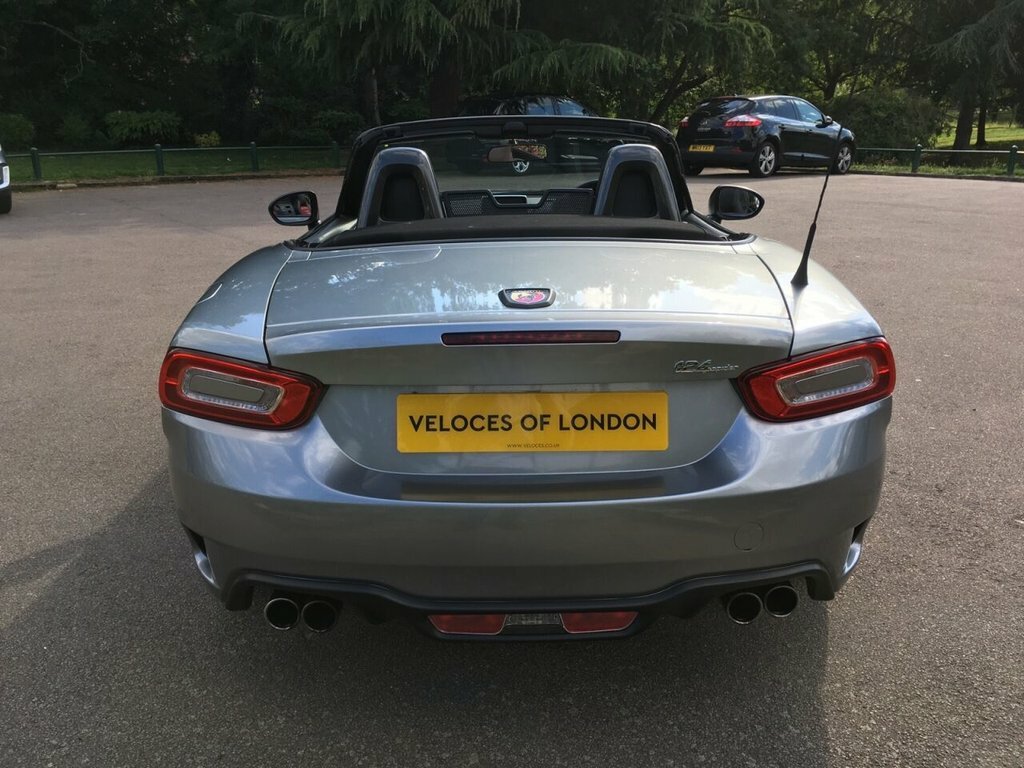 Abarth 124 Spider Convertible LIL2336 Grey #6