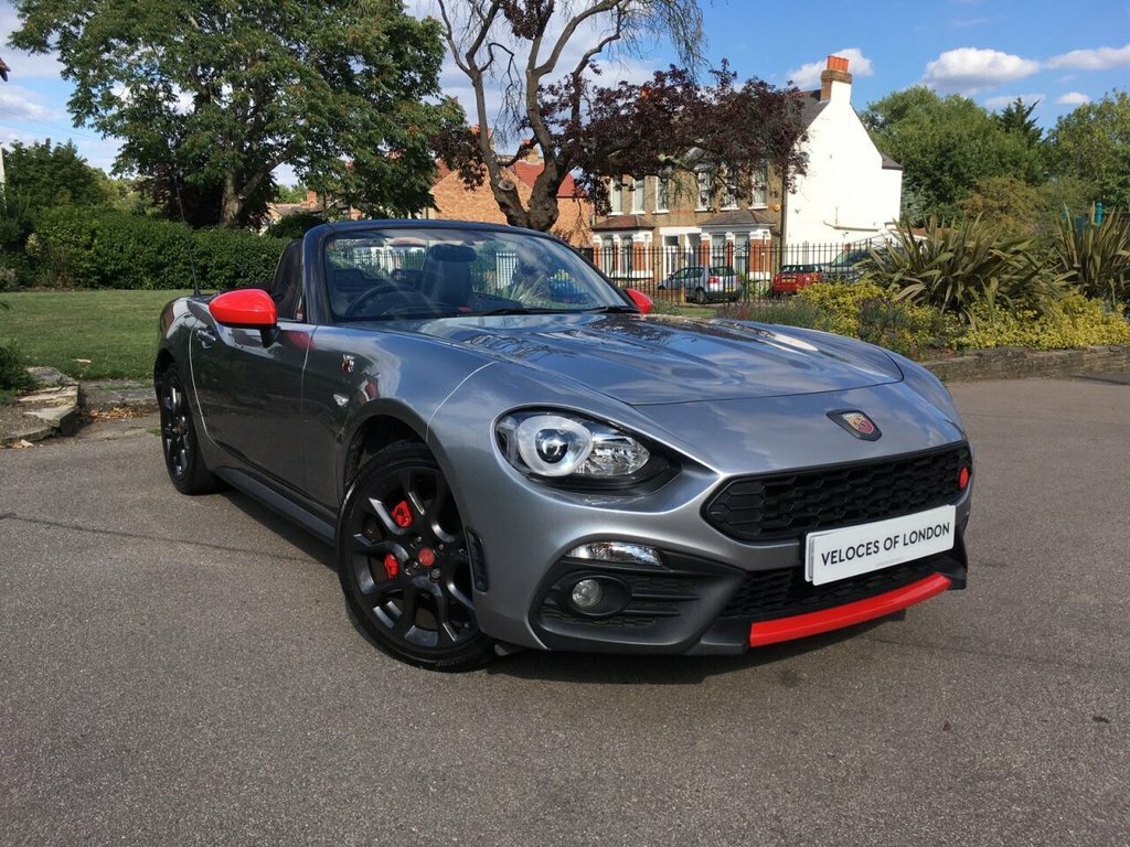 Abarth 124 Spider Convertible Grey