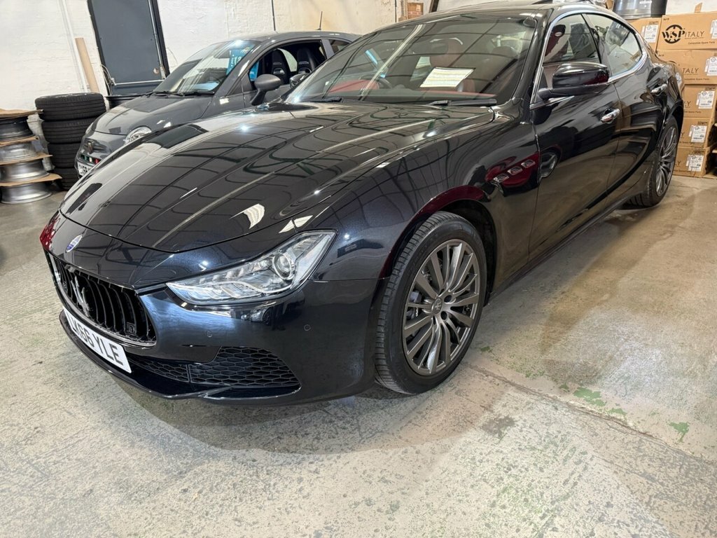 Maserati Ghibli Saloon Black #3
