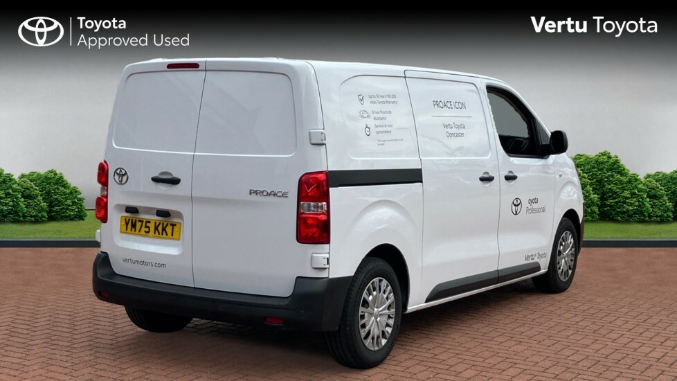 Toyota PROACE Icon YM75KKT White #2