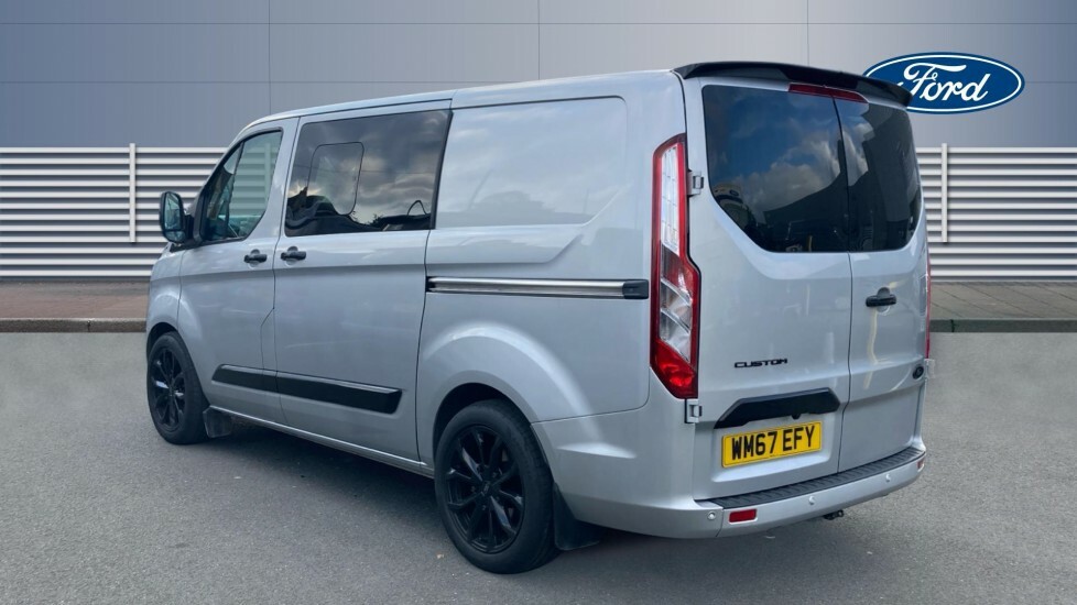 Ford Transit Custom Diesel WM67EFY Silver #2