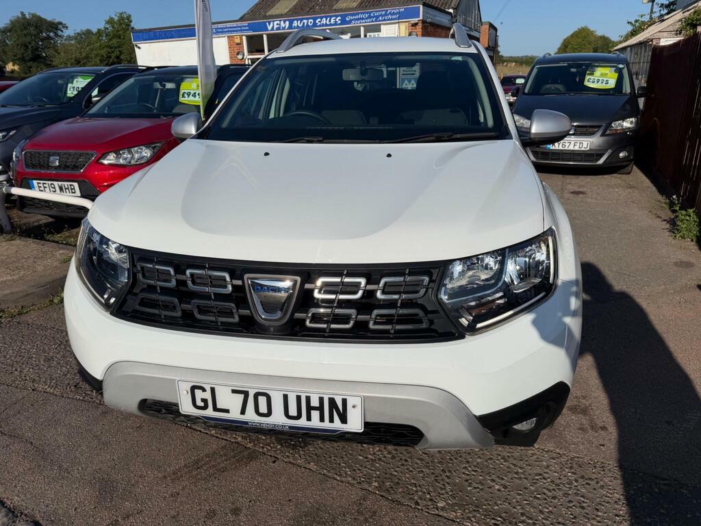 Dacia Duster 1.3 Tce Prestige 4Wd Selectable Euro 6 S S White #3