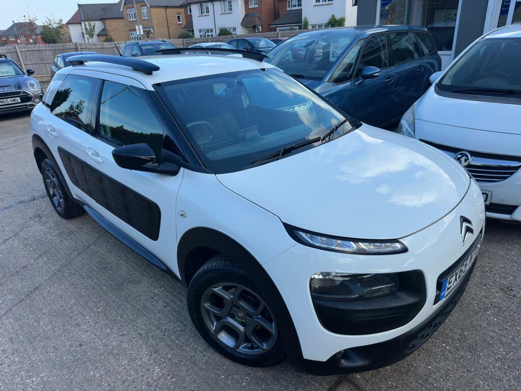 Citroen C4 Cactus 1.6 Bluehdi Feel Euro 6 Ss EX65NTE White #2