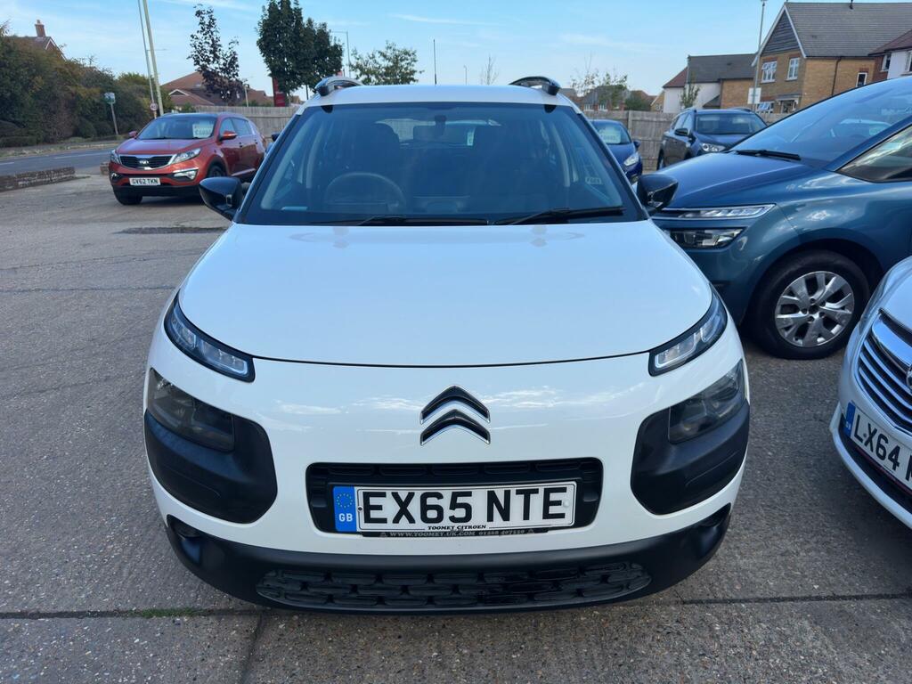 Citroen C4 Cactus 1.6 Bluehdi Feel Euro 6 Ss EX65NTE White #6