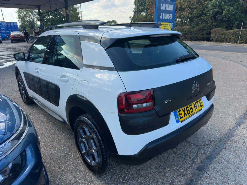 Citroen C4 Cactus 1.6 Bluehdi Feel Euro 6 Ss EX65NTE White #5