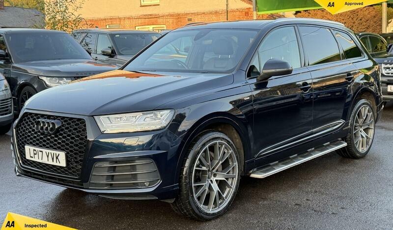 Audi Q7 3.0 Tdi V6 S Line Tiptronic Quattro Euro 6 Ss 5 Blue