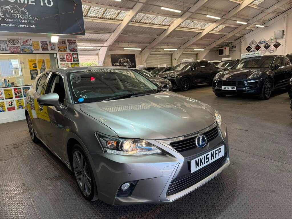 Lexus CT 1.8 200H Advance Plus Cvt Euro 6 Ss Silver #4
