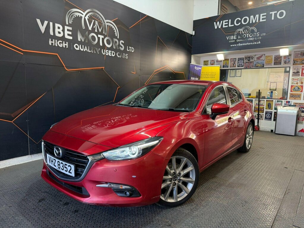 Mazda 3 2.0 Skyactiv-g Sport Nav Euro 6 Ss Red