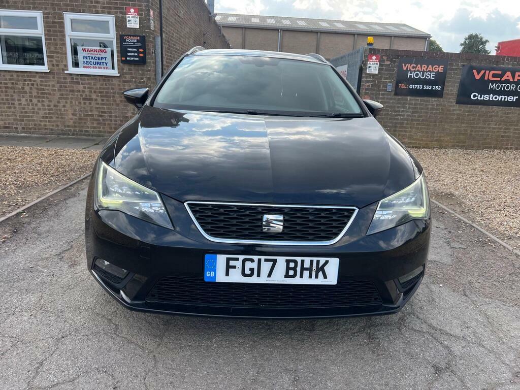 Seat Leon 1.6 Tdi Se Dynamic Technology St Euro 6 S S FG17BHK Black #2