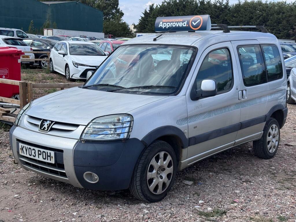 Peugeot Partner Combi Escapade Hdi KY03POH Silver #6