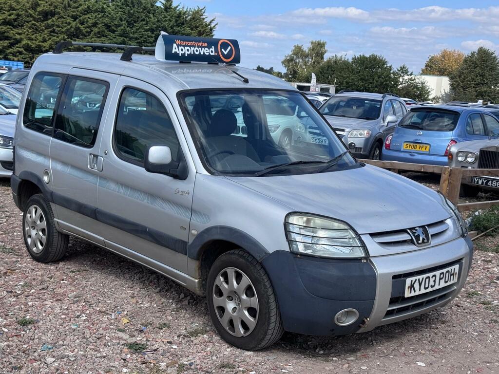 Peugeot Partner Combi Escapade Hdi KY03POH Silver #5