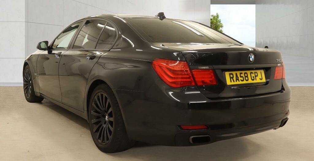 BMW 7 Series 740I Auto Black #4