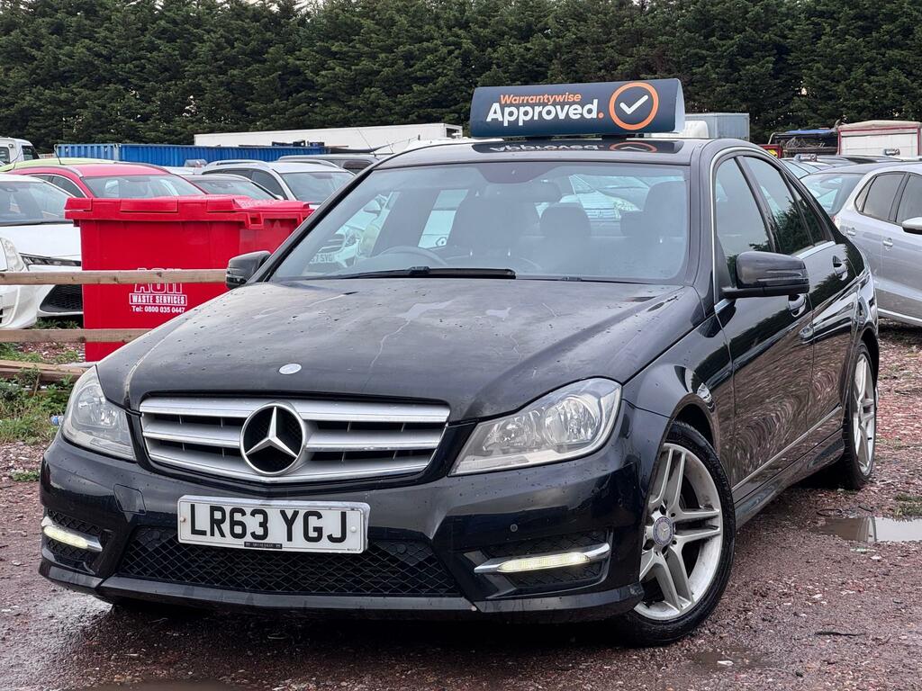 Mercedes-Benz C Class C250 Amg Sport Cdi Blueefficiency Black #2