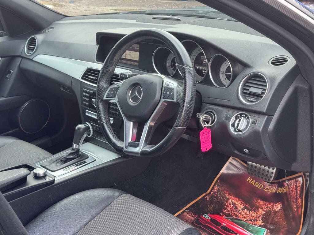 Mercedes-Benz C Class C250 Amg Sport Cdi Blueefficiency Black #3