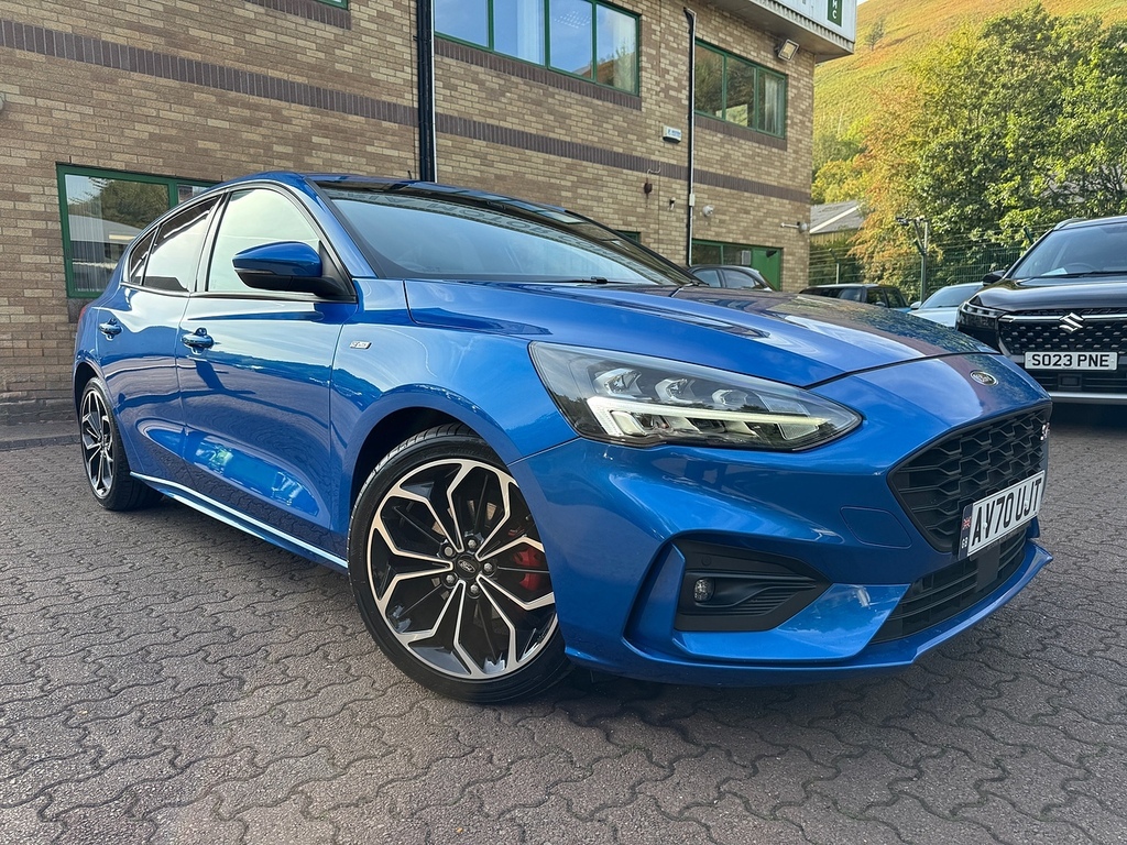 Ford Focus T Ecoboost Mhev St-line X Edition Blue