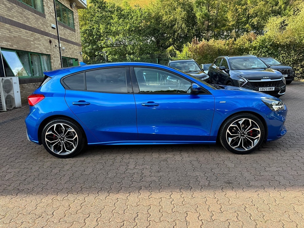 Ford Focus T Ecoboost Mhev St-line X Edition AV70UJT Blue #4