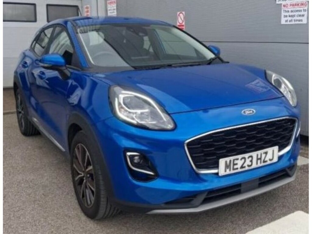 Ford Puma T Ecoboost Mhev Titanium Blue