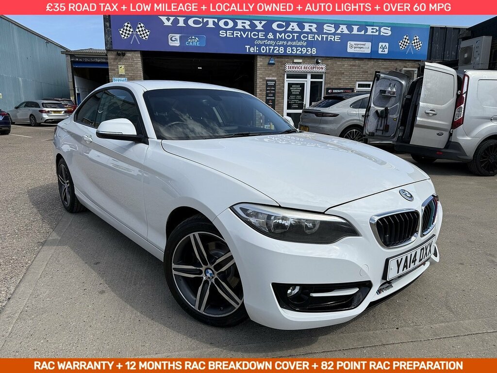 BMW 2 Series Gran Coupe 2.0 218D Sport Coupe U12279 White