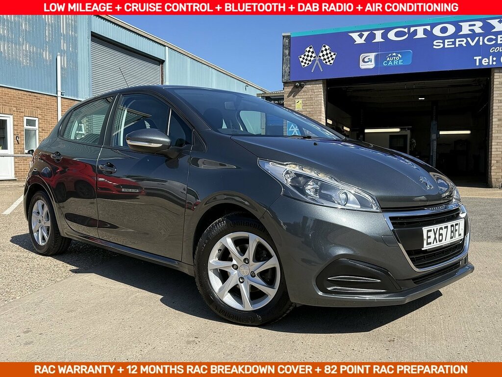 Peugeot 208 1.2 Puretech Active U12334 Ulez Grey