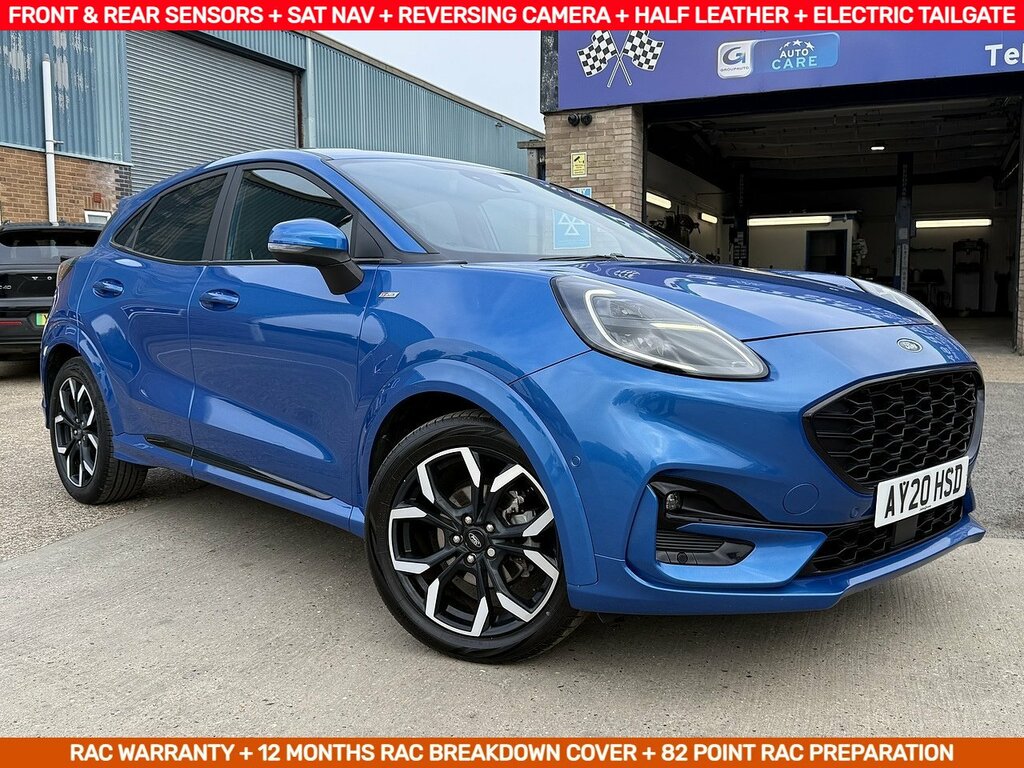 Ford Puma 1.0 Ecoboost Mhev St-line X First Edition U12 Blue