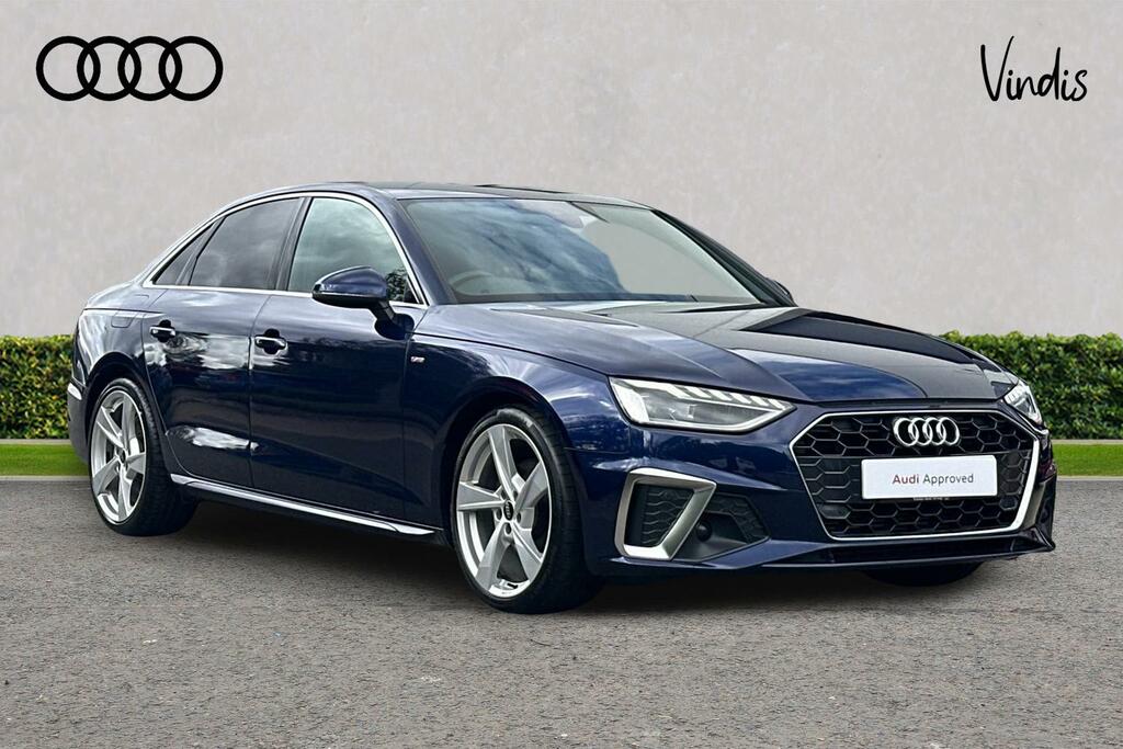 Audi A4 Audi A4 S Line 35 Tfsi 150 Ps S Tronic Blue