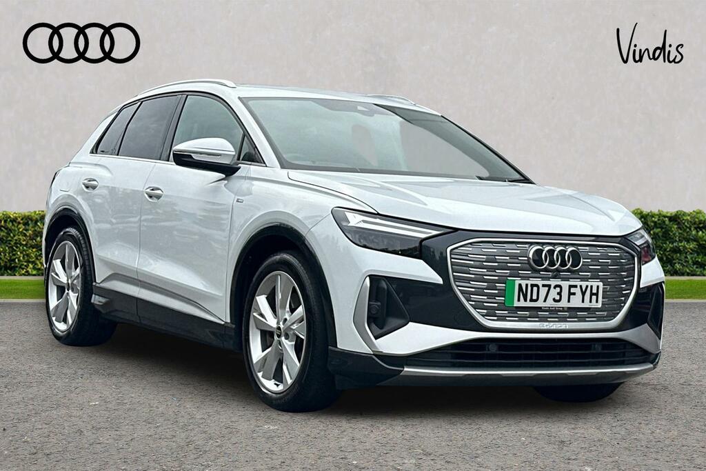 Audi Q4 E Tron Audi Q4 E-tron Q4 O S Line 40 E-tron 150,00 Kw White