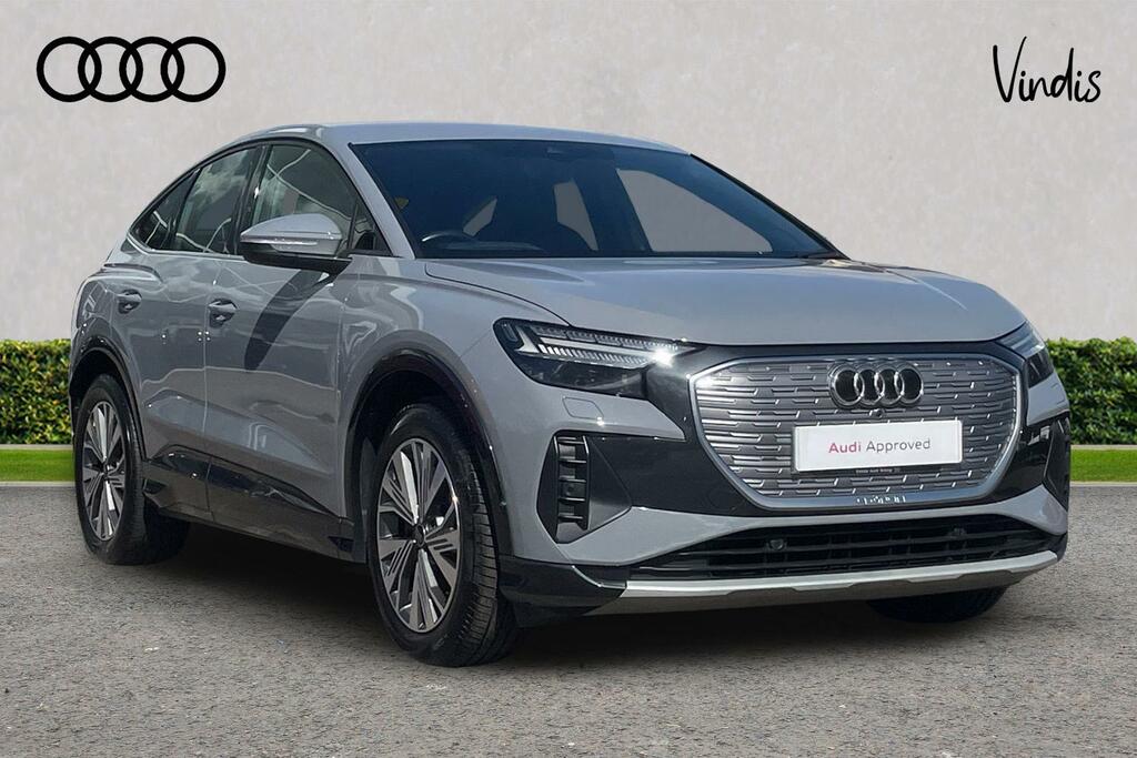 Audi Q4 E Tron Audi Q4 E-tron Sportback Sportback Q4 Sport 50 E-t Grey