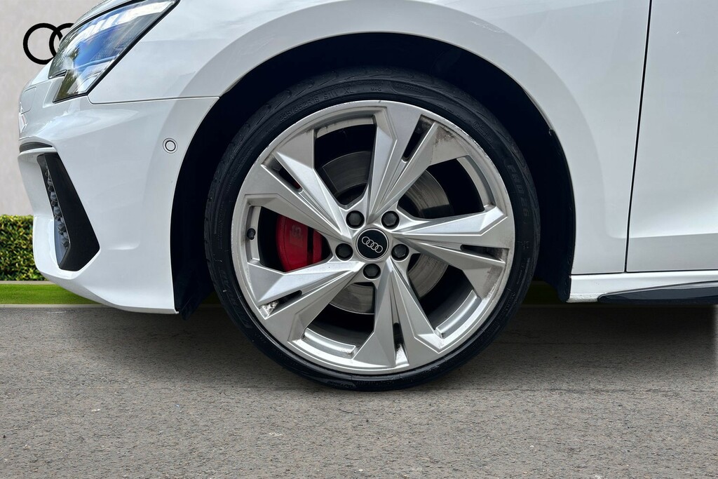 Audi A3 Audi S3 Saloon Black Edition Tfsi 310 Ps S Tronic LV73SNZ White #5